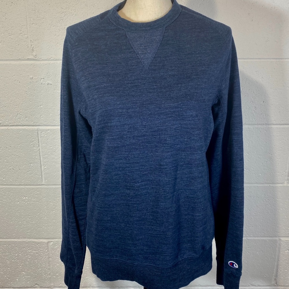 Champion Blue Medium Weight Pullover Sweatshirt